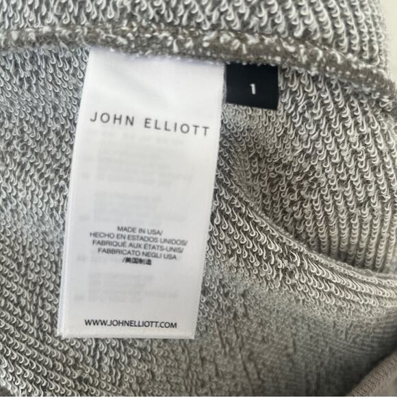 John Elliot spec wool joggers gray small NEW - Picture 6 of 8